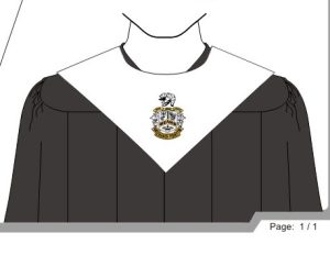 Church Point HS - Cap, Gown, Tassel