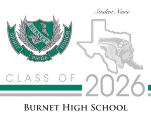 Burnet High School Announcement - Set of 20