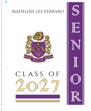 Class of 2027 Announcements - set of 20