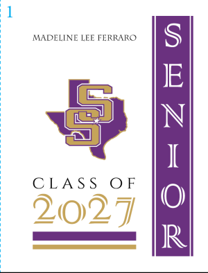 Class of 2027 Announcements - set of 20